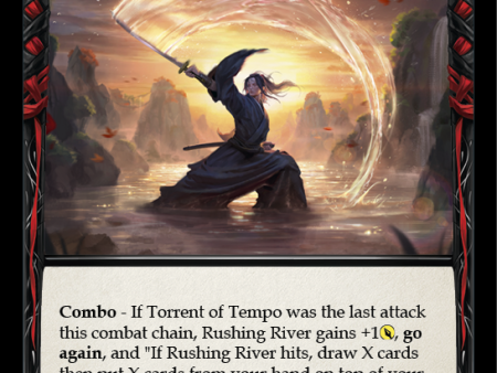 Rushing River (Blue) [U-CRU062] (Crucible of War Unlimited)  Unlimited Normal Cheap