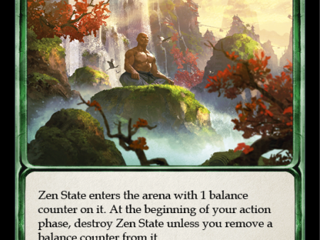 Zen State [U-CRU075] (Crucible of War Unlimited)  Unlimited Rainbow Foil Sale