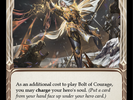 Bolt of Courage (Blue) [U-MON044] (Monarch Unlimited)  Unlimited Normal Cheap