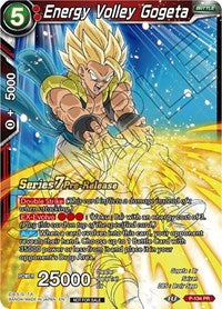 Energy Volley Gogeta (Alt Art) (P-134) [Assault of the Saiyans Prerelease Promos] Online now