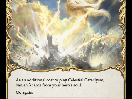 Celestial Cataclysm [U-MON062-RF] (Monarch Unlimited)  Unlimited Rainbow Foil Cheap