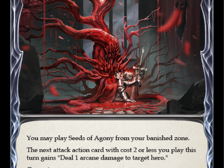 Seeds of Agony (Red) [CHN014] (Monarch Chane Blitz Deck) Supply