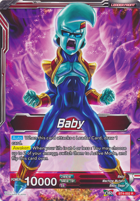 Baby    Rampaging Great Ape Baby (Oversized Card) (BT4-002) [Oversized Cards] Discount