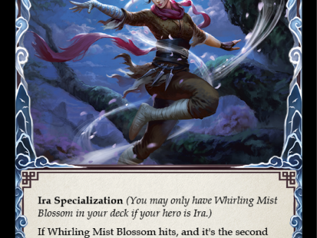 Whirling Mist Blossom [U-CRU074] (Crucible of War Unlimited)  Unlimited Rainbow Foil Discount