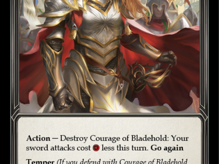 Courage of Bladehold [U-CRU081] (Crucible of War Unlimited)  Unlimited Rainbow Foil Supply