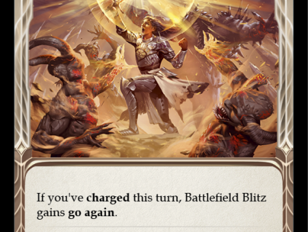 Battlefield Blitz (Red) [U-MON036-RF] (Monarch Unlimited)  Unlimited Rainbow Foil For Sale