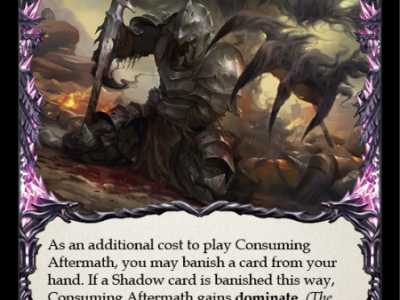 Consuming Aftermath (Red) [U-MON195-RF] (Monarch Unlimited)  Unlimited Rainbow Foil Online