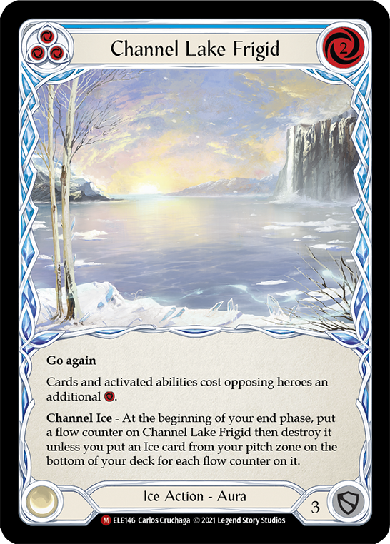 Channel Lake Frigid [ELE146] (Tales of Aria)  1st Edition Normal Hot on Sale