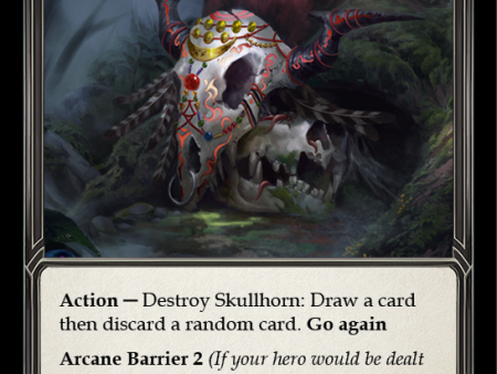 Skullhorn [U-CRU006] (Crucible of War Unlimited)  Unlimited Rainbow Foil on Sale