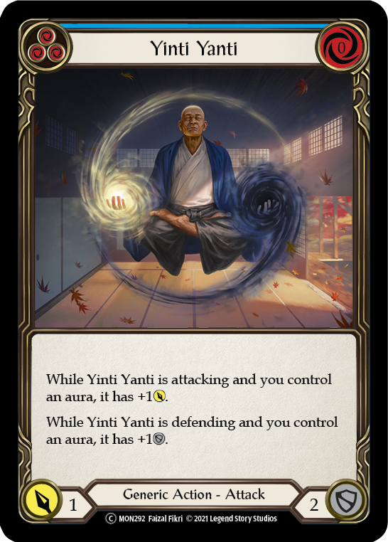 Yinti Yanti (Blue) [U-MON292-RF] (Monarch Unlimited)  Unlimited Rainbow Foil Cheap