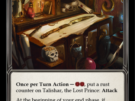 Talishar, the Lost Prince [U-CRU177] (Crucible of War Unlimited)  Unlimited Rainbow Foil Supply