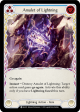 Amulet of Lightning [ELE201] (Tales of Aria)  1st Edition Rainbow Foil on Sale