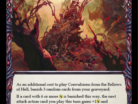 Convulsions from the Bellows of Hell (Blue) [U-MON134-RF] (Monarch Unlimited)  Unlimited Rainbow Foil Online Sale