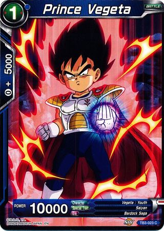 Prince Vegeta (TB3-023) [Clash of Fates] Sale