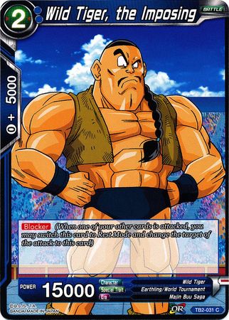 Wild Tiger, the Imposing (TB2-031) [World Martial Arts Tournament] For Cheap