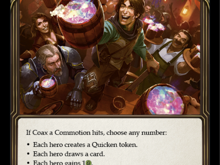 Coax a Commotion [U-CRU180] (Crucible of War Unlimited)  Unlimited Rainbow Foil Supply