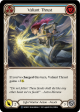 Valiant Thrust (Blue) [U-MON041-RF] (Monarch Unlimited)  Unlimited Rainbow Foil Discount