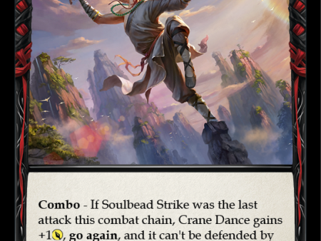 Crane Dance (Red) [U-CRU057] (Crucible of War Unlimited)  Unlimited Rainbow Foil For Sale