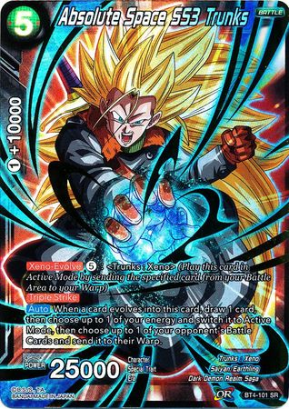 Absolute Space SS3 Trunks (BT4-101) [Colossal Warfare] on Sale