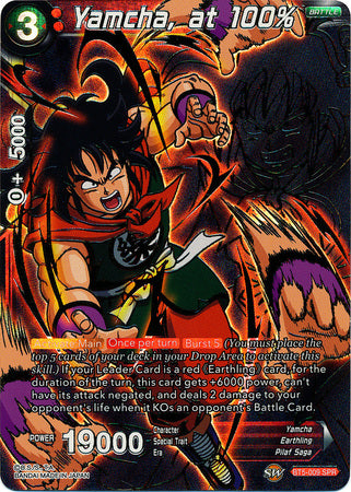 Yamcha, at 100-Percent (SPR) (BT5-009) [Miraculous Revival] Cheap