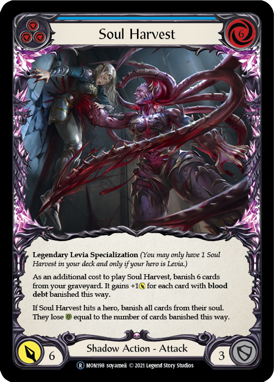 Soul Harvest [U-MON198-RF] (Monarch Unlimited)  Unlimited Rainbow Foil Online