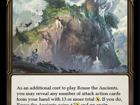 Rouse the Ancients [U-MON247-RF] (Monarch Unlimited)  Unlimited Rainbow Foil Hot on Sale