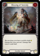 Blessing of Serenity (Yellow) [U-CRU042] (Crucible of War Unlimited)  Unlimited Normal Discount