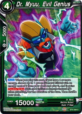 Dr. Myuu, Evil Genius (BT5-069) [Miraculous Revival] Cheap