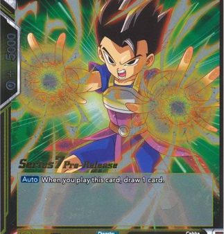 Cabba, Brimming with Spirit (BT7-082_PR) [Assault of the Saiyans Prerelease Promos] Discount