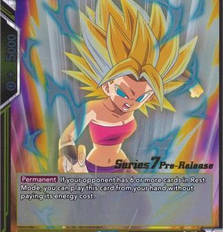 Caulifla, the Resilient Sister (BT7-084_PR) [Assault of the Saiyans Prerelease Promos] For Cheap