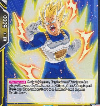 Vegeta, Explosion of Fury (BT8-071) [Malicious Machinations] For Sale