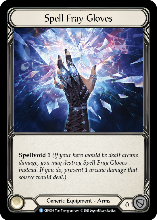 Spell Fray Gloves [CHN006] (Monarch Chane Blitz Deck) Cheap