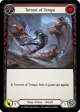 Torrent of Tempo (Red) [U-CRU069] (Crucible of War Unlimited)  Unlimited Rainbow Foil Supply