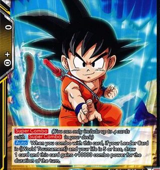 Future Martial Artist Son Goku (TB2-052) [World Martial Arts Tournament] For Sale