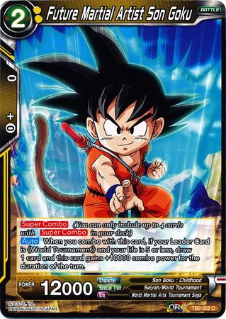 Future Martial Artist Son Goku (TB2-052) [World Martial Arts Tournament] For Sale