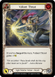 Valiant Thrust (Yellow) [U-MON040-RF] (Monarch Unlimited)  Unlimited Rainbow Foil Online