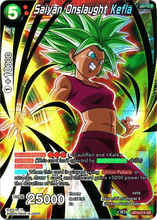 Saiyan Onslaught Kefla (BT4-019) [Colossal Warfare] For Cheap