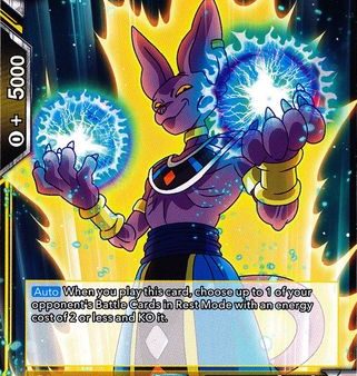 Godly Destruction Beerus (Starter Deck - Rising Broly) (SD8-10) [Destroyer Kings] Hot on Sale