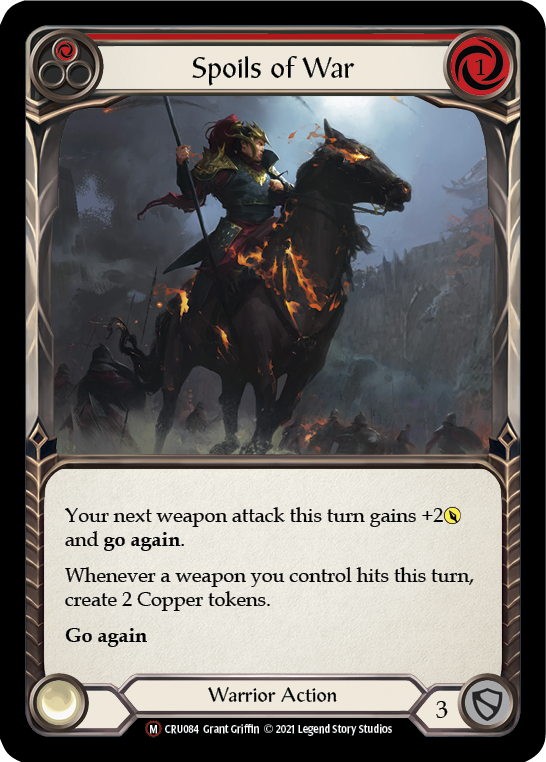 Spoils of War [U-CRU084] (Crucible of War Unlimited)  Unlimited Normal Online Hot Sale