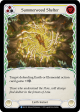 Summerwood Shelter (Yellow) [ELE126] (Tales of Aria)  1st Edition Rainbow Foil Supply