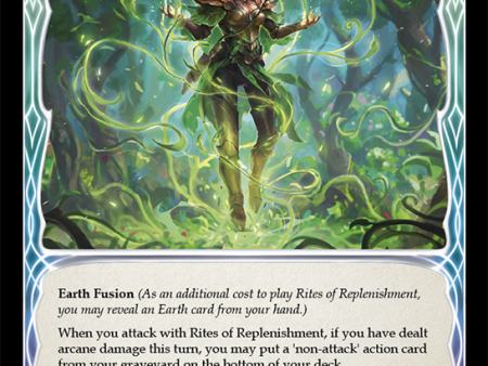 Rites of Replenishment (Red) [ELE079] (Tales of Aria)  1st Edition Rainbow Foil For Sale