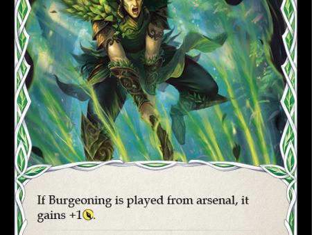 Burgeoning (Yellow) [U-ELE135] (Tales of Aria Unlimited)  Unlimited Rainbow Foil Supply