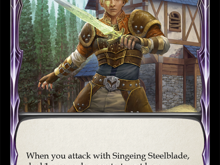 Singeing Steelblade (Red) [ELE230] (Tales of Aria)  1st Edition Normal For Discount