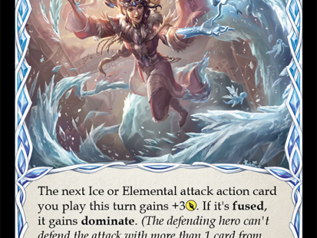 Weave Ice (Red) [ELE154] (Tales of Aria)  1st Edition Normal Fashion