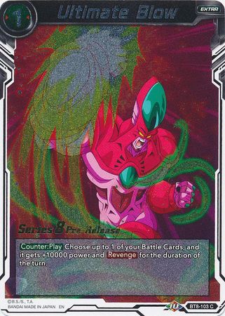 Ultimate Blow (BT8-103_PR) [Malicious Machinations Prerelease Promos] on Sale