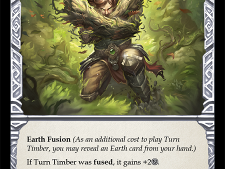 Turn Timber (Red) [ELE010] (Tales of Aria)  1st Edition Rainbow Foil Fashion