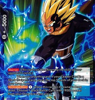 Vegeta, Reluctant Reinforcements (Power Booster) (P-123) [Promotion Cards] Supply