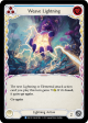 Weave Lightning (Blue) [ELE182] (Tales of Aria)  1st Edition Rainbow Foil on Sale