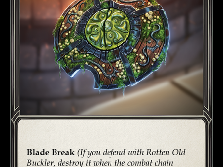 Rotten Old Buckler [ELE204] (Tales of Aria)  1st Edition Cold Foil on Sale